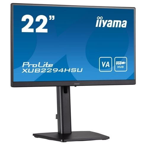 IIYAMA Monitor 21.5 cala XUB2294HSU-B2 VA,FHD,HDMI,DP,USB3.0,VESA,2x2W