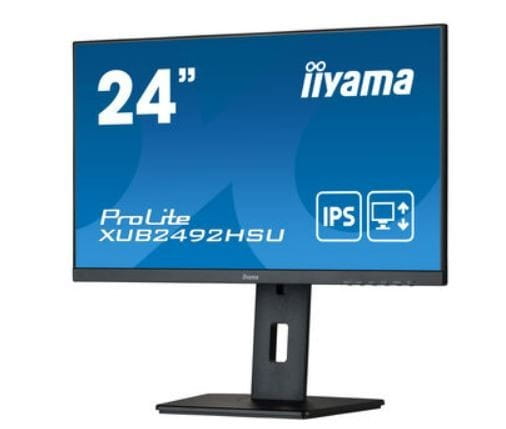 IIYAMA Monitor 23.8 cala XUB2492HSU-B5 IPS,HDMI,DP,VGA,SLIM,USB,HAS(150mm)