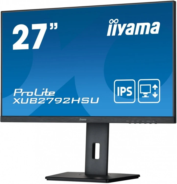 IIYAMA Monitor 27 cali XUB2792HSU-B5 IPS,FHD,HDMI,DP,VGA,SLIM,HAS(150mm)