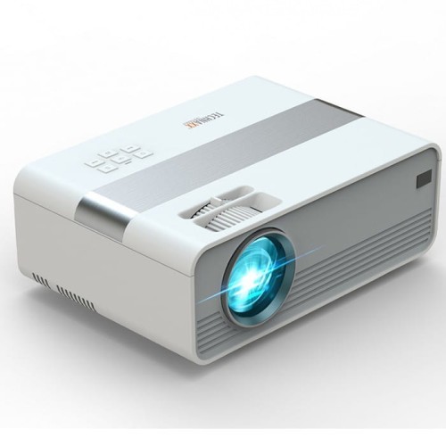 Technaxx Deutschland GmbH &amp; Co. KG Mini projektor rzutnik HD LED 3W biało-szary