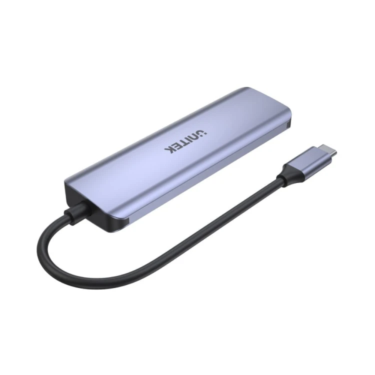 Unitek HUB USB-C 3.1; 4x USB-C; 5 Gbps; kabel 15cm; H1107K