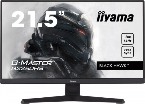 IIYAMA Monitor 21.5 cala G-MASTER G2250HS-B1 1ms,HDMI,DP,FSync,2x2W,VA