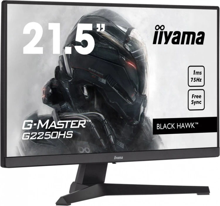 IIYAMA Monitor 21.5 cala G-MASTER G2250HS-B1 1ms,HDMI,DP,FSync,2x2W,VA