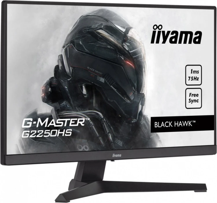 IIYAMA Monitor 21.5 cala G-MASTER G2250HS-B1 1ms,HDMI,DP,FSync,2x2W,VA