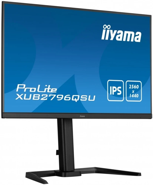 IIYAMA Monitor 27 cali XUB2796QSU-B5 IPS,1ms,HDMI,DP,FreeSync,QHD,HAS(150mm)