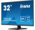 IIYAMA Monitor 31.5 cala XU3294QSU-B1 VA,WQHD,HDMI,DP,USB 3.0,2x2W