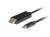 Lanberg Kabel USB-C(M)->HDMI(M) 4K 60HZ czarny
