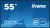 IIYAMA Monitor 55 cali LE5541UHS-B1 IPS,4K,18/7,LAN,USB,HDMI