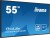 IIYAMA Monitor 55 cali LE5541UHS-B1 IPS,4K,18/7,LAN,USB,HDMI