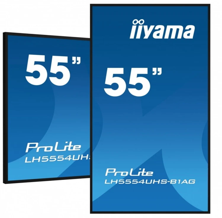 IIYAMA Monitor 55 cali LH5554UHS-B1AG 24/7, IPS, ANDROID.11, 4K, SDM, 2x10W