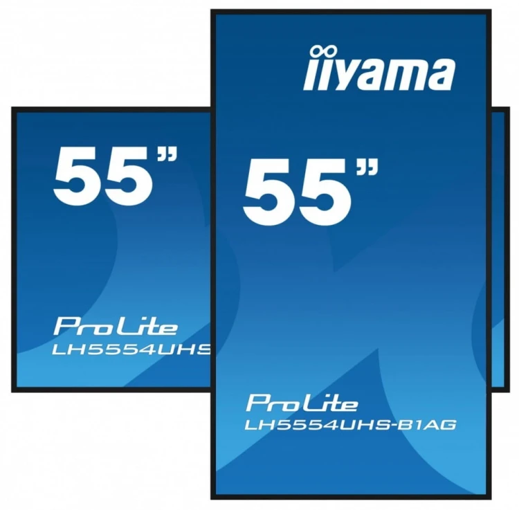 IIYAMA Monitor 55 cali LH5554UHS-B1AG 24/7, IPS, ANDROID.11, 4K, SDM, 2x10W