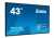 IIYAMA Monitor wielkoformatowy 43 cale LE4341S-B1 IPS,FHD,18/7,LAN,HDMI