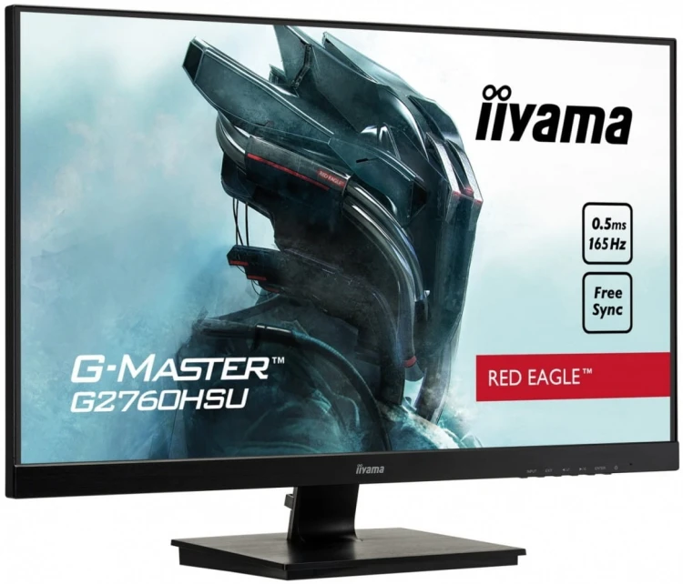 IIYAMA Monitor G-Master 27 cali G2760HSU-B3 TN,165Hz,0.5ms,400cd/m2,HDMI,DP,USB
