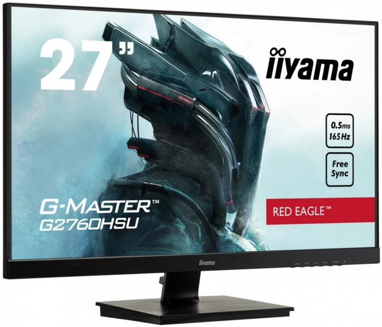 IIYAMA Monitor G-Master 27 cali G2760HSU-B3 TN,165Hz,0.5ms,400cd/m2,HDMI,DP,USB
