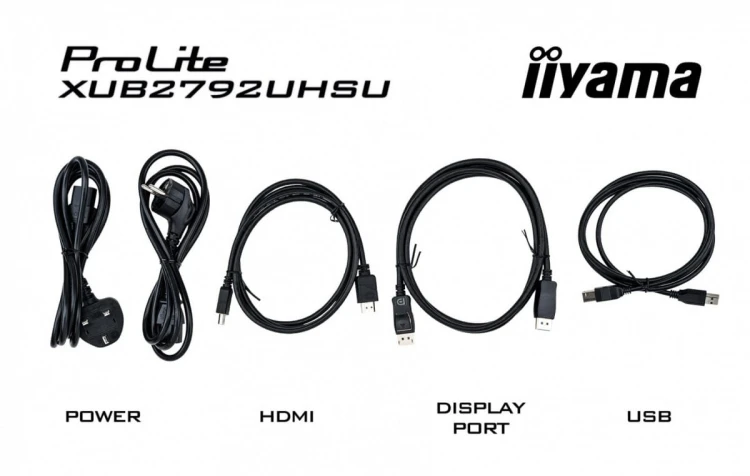IIYAMA Monitor 27 cali  XUB2792UHSU-B5 4K,IPS,DVI,DP,HDMI,PIP,250cd,USB3.0