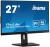IIYAMA Monitor 27 cali  XUB2792UHSU-B5 4K,IPS,DVI,DP,HDMI,PIP,250cd,USB3.0
