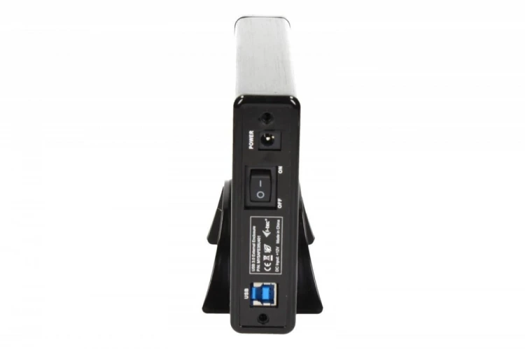 i-tec MYSAFE Advanced 3,5" USB 3.0 Obudowa zewnętrzna na dyski  HDD i SSD SATA I II III czarna aluminiowa