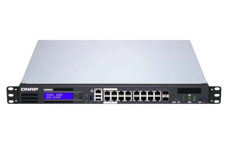 QNAP Przełącznik zarządzalny QGD-1600P-8G L2 PoE