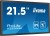 IIYAMA Monitor wielkoformatowy 21.5 cala TF2238MSC-B1 IPS,FHD,DP,HDMI,2x2W,2xUSB,600(cd/m2),  10pkt.7H,IP1X(Front),Pion/Poziom