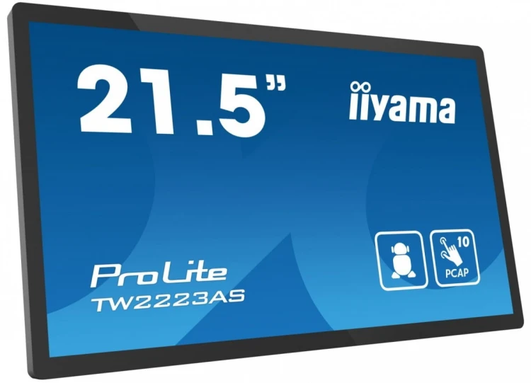 IIYAMA Monitor 21.5 cala TW2223AS-B1 POJ.10PKT.24/7,ANDROID 12 z GMS,6H