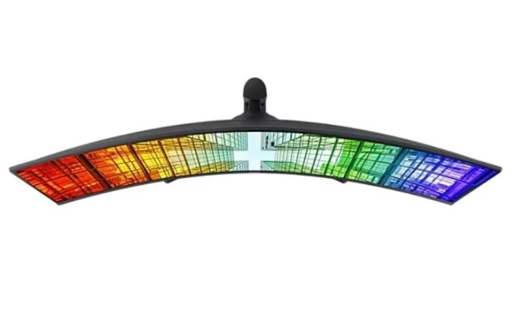 Samsung Monitor 49 cali ViewFinity S95UC VA 5120x1440 DQHD 32:9 2xHDMI 1xDP 1xUSB-C (90W) 3xUSB 3.0 LAN 5ms PinP/PbyP 120Hz HAS gł. zakrzyw. 3YOn-Site