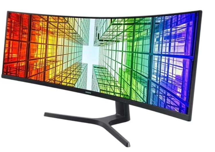 Samsung Monitor 49 cali ViewFinity S95UC VA 5120x1440 DQHD 32:9 2xHDMI 1xDP 1xUSB-C (90W) 3xUSB 3.0 LAN 5ms PinP/PbyP 120Hz HAS gł. zakrzyw. 3YOn-Site