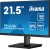 IIYAMA Monitor 21.5 cala ProLite XU2292HSU-B6 IPS,100Hz,FreeSync,SLIM,HDMI,DP,2x2W,  4xUSB(3.2),0.4ms
