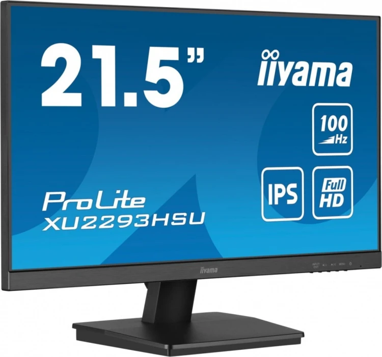 IIYAMA Monitor ProLite XU2293HSU-B6 21.5 cala  IPS,100Hz,FHD,1ms,HDMI,DP,2xUSB,2x2W, FreeSync