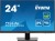 IIYAMA Monitor 24 cale XU2463HSU-B1 IPS,100HZ,ECO,3ms,SLIM,HDMI,DP,2x USB3.2 ,TCO,EPEAT