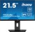 IIYAMA Monitor 21.5 cala XUB2292HSU-B6 IPS,100Hz,FreeSync,PIVOT,0.4ms,HDMI,  DP,4xUSB(3.2),2x2W,HAS(150mm)