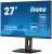 IIYAMA Monitor 27 cali ProLite XUB2793QSU-B6 IPS,QHD,HAS(150mm),100Hz,HDMI,DP,2x2W   2xUSB(3.2),FreeSync