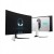 Dell Monitor AW3225QF 31.6 cala Curved NVIDIA G-Sync Compatible 240Hz OLED  4K (3840x2160)/16:9/2xHDMI/5xUSB 3.2/3Y AES&amp;PPE