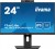 IIYAMA Monitor 24 cale XUB2490HSUH-B1 IPS,FHD,CAM,MIC,HDMI,DP,3xUSB(3.2),  100Hz,250cd,4ms,ADAPTIVE SYNC,FlickerFree,2x2W,WINDOWS HELLO