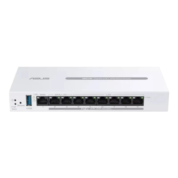 Asus Router VPN EBG19  PoE+ 9-port