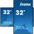 IIYAMA Monitor 32 cale LH3241S-B2 IPS,FHD,HDMI,24/7,RJ45