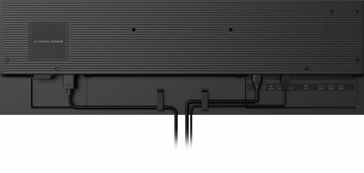 IIYAMA Monitor 50 cali LH5065UHSB-B1 AG, 24/7, VA, ANDROID 11, 4K, 800cd, iiSignage2, SDM, 2x HDMI, DP, 2x USB,2x 10W, RJ45, WiFi, 4/32GB, PION/POZIOM
