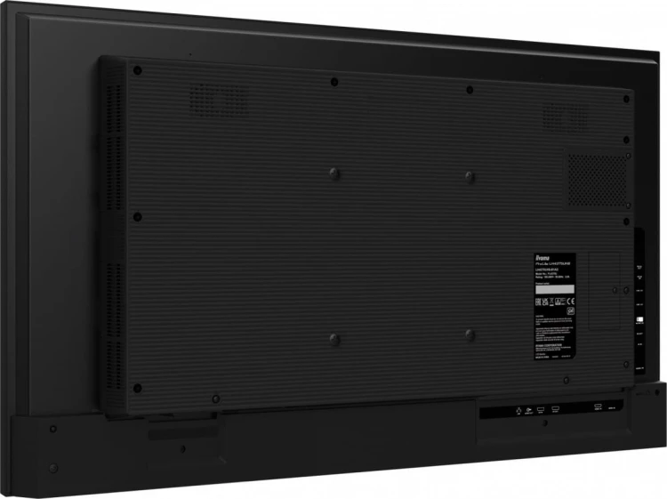 IIYAMA Monitor 50 cali LH5065UHSB-B1 AG, 24/7, VA, ANDROID 11, 4K, 800cd, iiSignage2, SDM, 2x HDMI, DP, 2x USB,2x 10W, RJ45, WiFi, 4/32GB, PION/POZIOM
