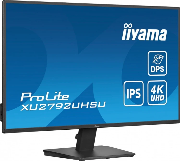 IIYAMA Monitor 27 cali XU2792UHSU-B6 4K,IPS,DP,HDMI,USB-C Power delivery,  350 cd, DPS