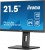 IIYAMA Monitor 22 cale XUB2293HS-B6 IPS,HDMI,DP,HAS(150mm)
