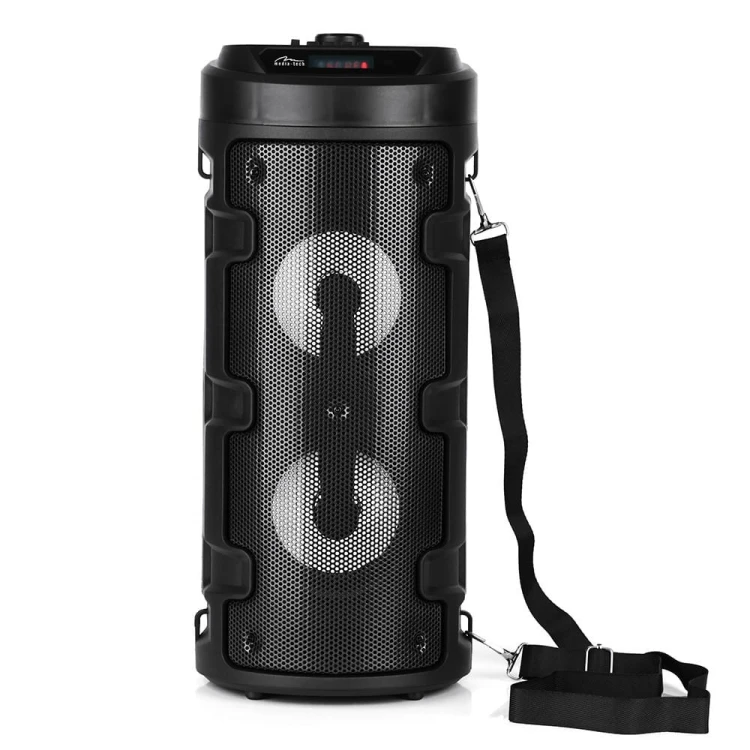 Media-Tech Głośnik PARTYBOX KEG BT MT3165 V2.0 Karaoke/Bluetooth 5.0+EDR/FM/MP3/MicroSD/USB/Equalizer/AUX/Jack 6.3/Pilot/Pasek/USB-C/LED/RMS 40W/PMPO