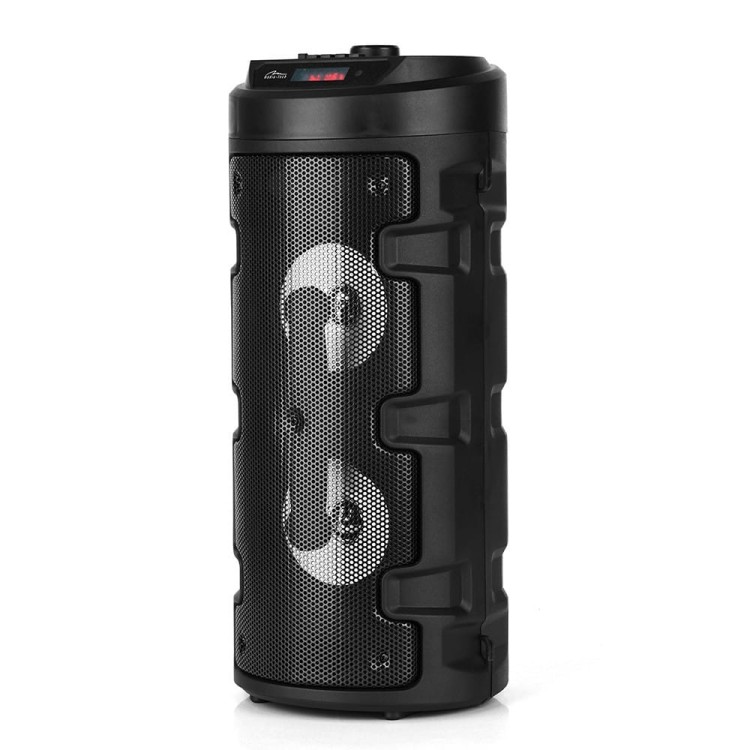 Media-Tech Głośnik PARTYBOX KEG BT MT3165 V2.0 Karaoke/Bluetooth 5.0+EDR/FM/MP3/MicroSD/USB/Equalizer/AUX/Jack 6.3/Pilot/Pasek/USB-C/LED/RMS 40W/PMPO