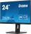 IIYAMA Monitor ProLite 23.8 cala XUB2493HS-B6 A, IPS, HDMI, DP, 2x2W, HAS, 300cd/m2, obrót stopy 120 stopni
