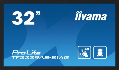 IIYAMA Monitor 32 cale TF3239AS-B1AG,IPS,FHD,HDMIx2,DP,RJ45,3xUSB,2x10W,     ANDROID,24/7,IP65