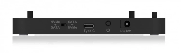 IcyBox Stacja dokująca/klonująca IB-2915MSCL-C31 M.2  dla M.2 0NVMe i SATA 2,5/3,5 SSD/HDD