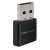 Qoltec Bezprzewodowy ultra szybki mini adapter NANO WiFi | Standard N | USB 2.0 | 300Mbps