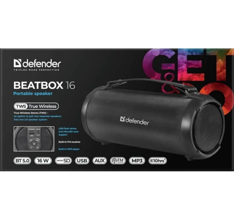 Defender Głośnik Bluetooth BEATBOX 16W