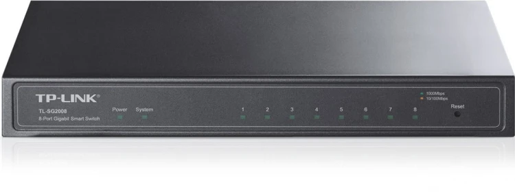 TP-LINK Przełącznik L-SG2008 8x Gigabit Smart