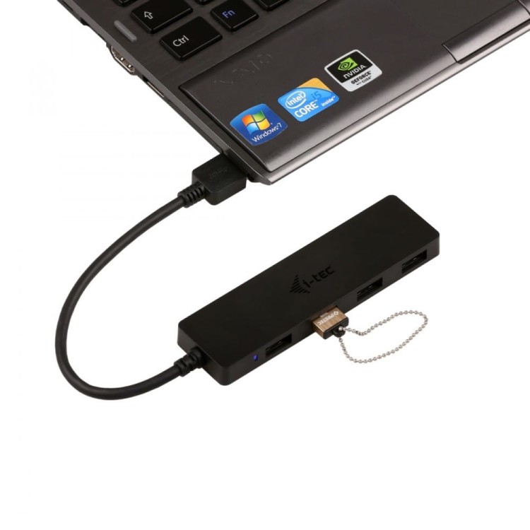 i-tec USB 3.0 Slim PASS 4 porty pasywny Win/MAC