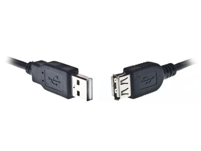 Gembird Przedłużacz USB 2.0 typu AM-AF 4.5m czarny