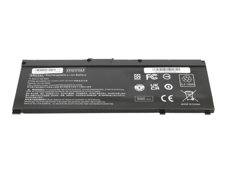 Mitsu Bateria HP GAMING 15 17 OMEN 15-DC SR03XL